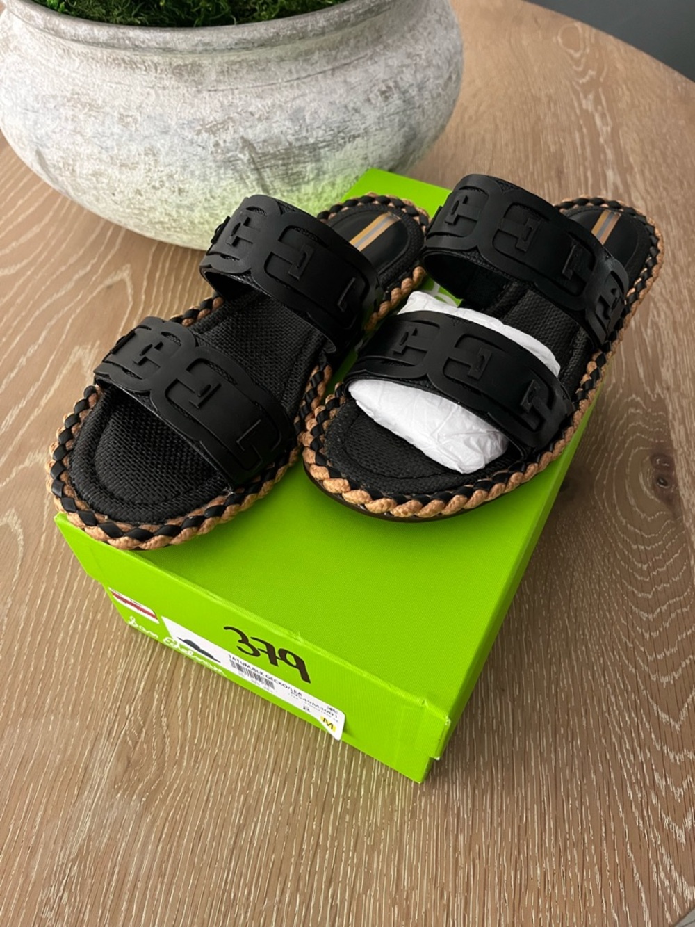 TATUM,BLACK GECKO/LEATHER size 8 Sam Edelman